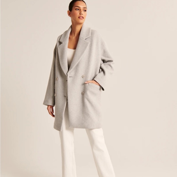 Abercrombie Wool Coat - Picture 4 of 5